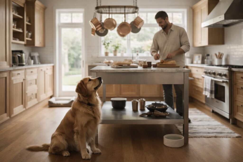 Counter Surfer Dog training