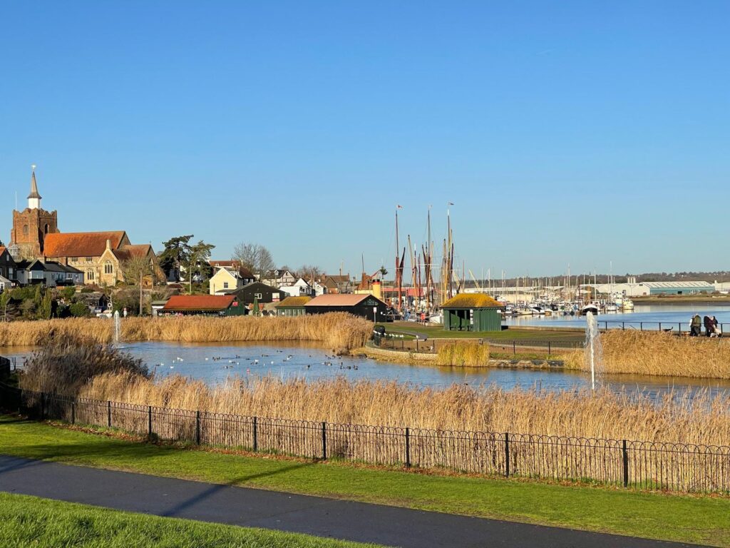 Promenade Park Maldon Dog Friendly. Social dog walk